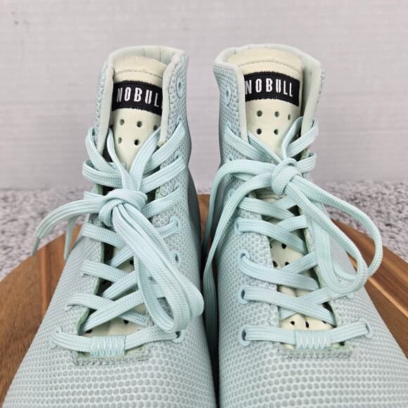 Nobull Project Mens 11 Outwork Blue Glass High Top Athletic Gym Training Shoe - Picture 7 of 13
